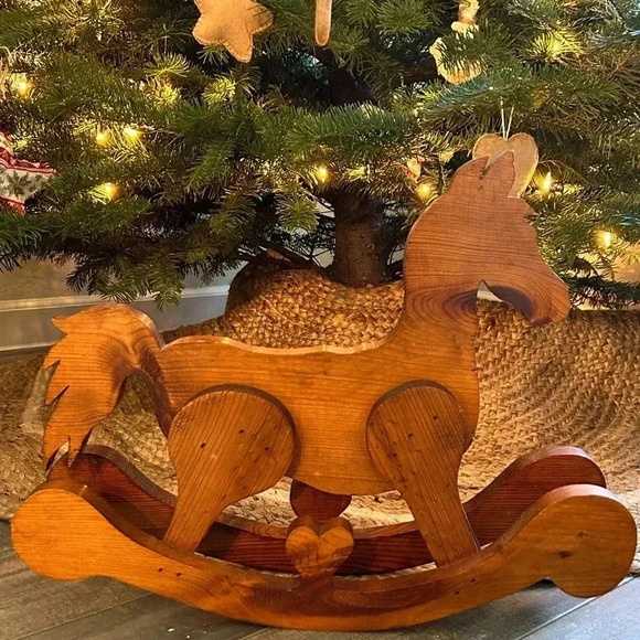 Vintage Wooden Horse - Picture 1 of 6